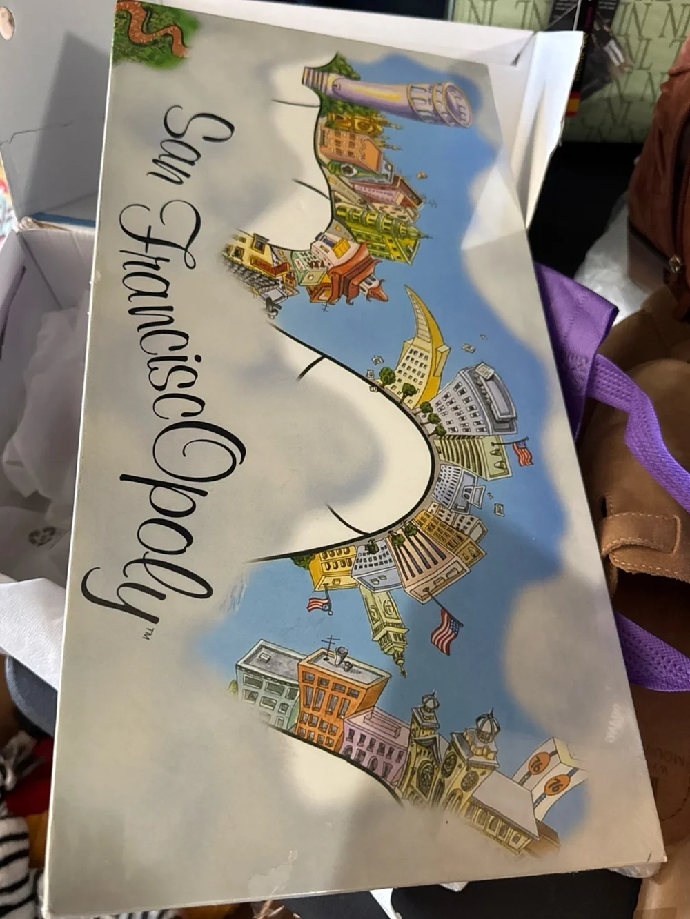 San Franciscoopoly Board Game San Francisco California 1995 Global Game Complete